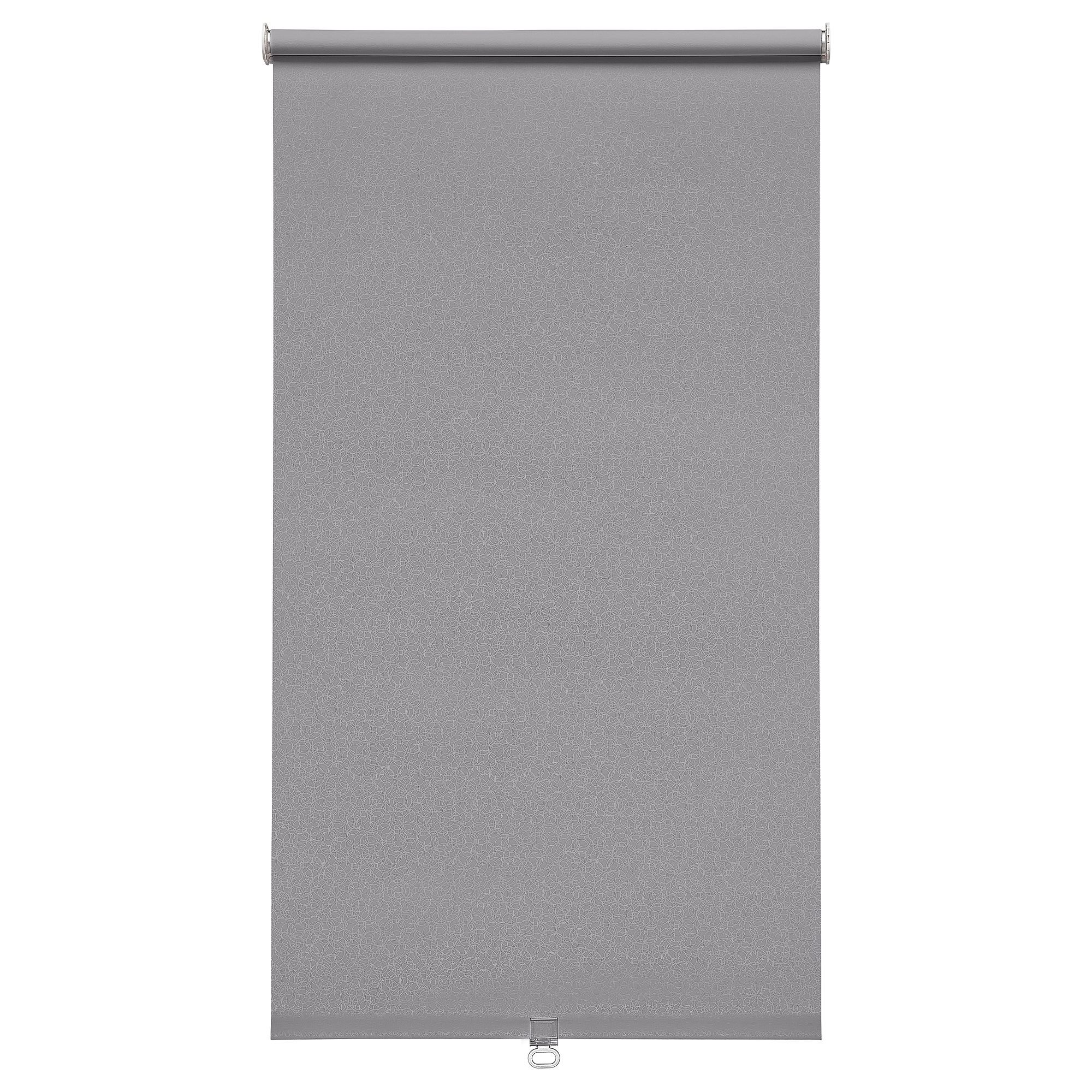 цена Рулонная штора, блокирующая свет 60x155 см Ikea Fonsterblad, серый