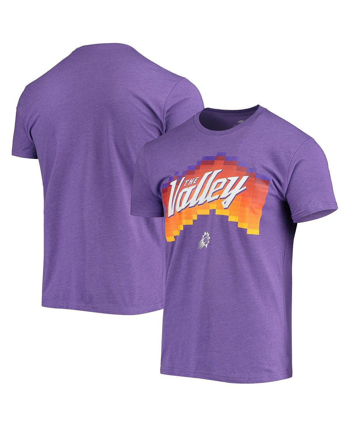 

Мужская фиолетовая футболка phoenix suns the valley pixel city edition davis Sportiqe, фиолетовый