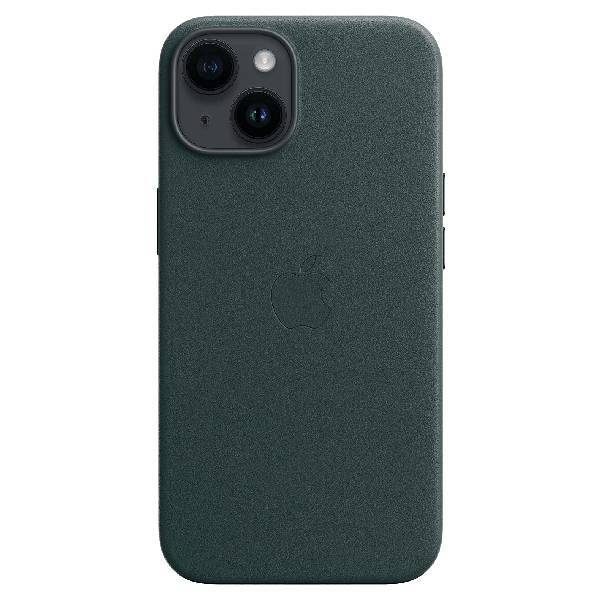 

Чехол кожаный Apple iPhone 14 с MagSafe, forest green, Зеленый