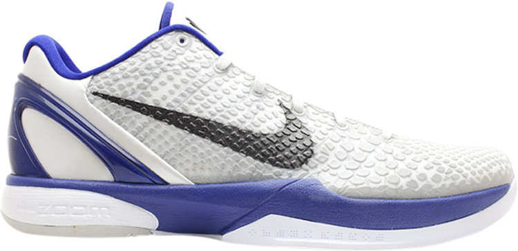 Лимитированные кроссовки Nike Zoom Kobe 6 'Concord', белый - фото