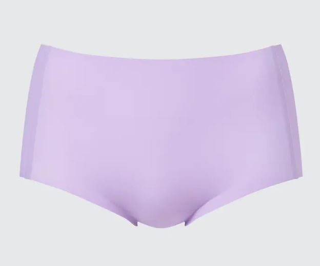 

Нижнее белье с высокой посадкой ультрабесшовные Uniqlo Airism Ultra Seamless High Rise, фиолетовый