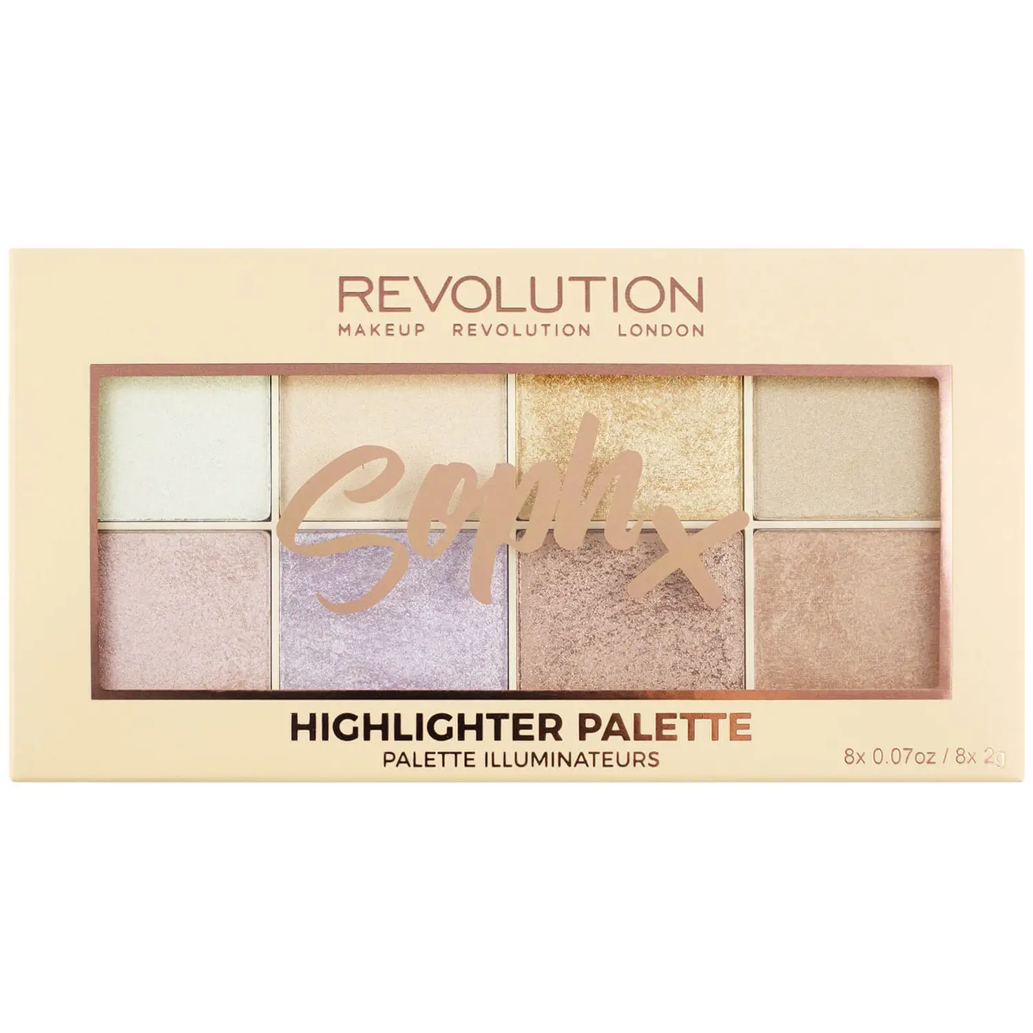 

Хайлайтер Makeup Revolution Soph x Highlighter Palette