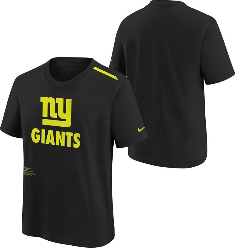 

Черная футболка Nike Youth New York Giants 2023 Volt