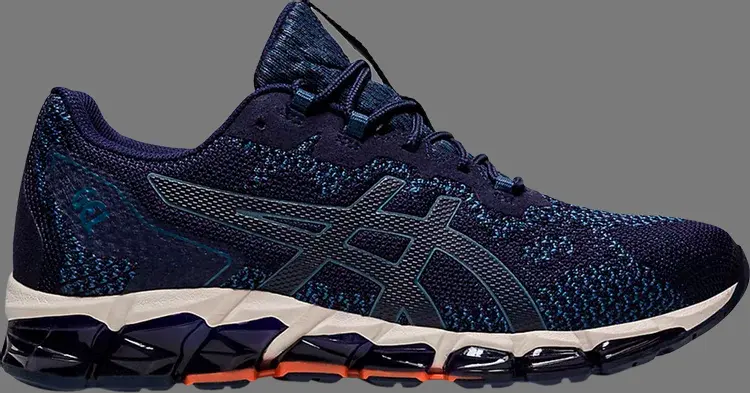 

Кроссовки gel quantum 360 6 knit 'peacoat orange' Asics, синий