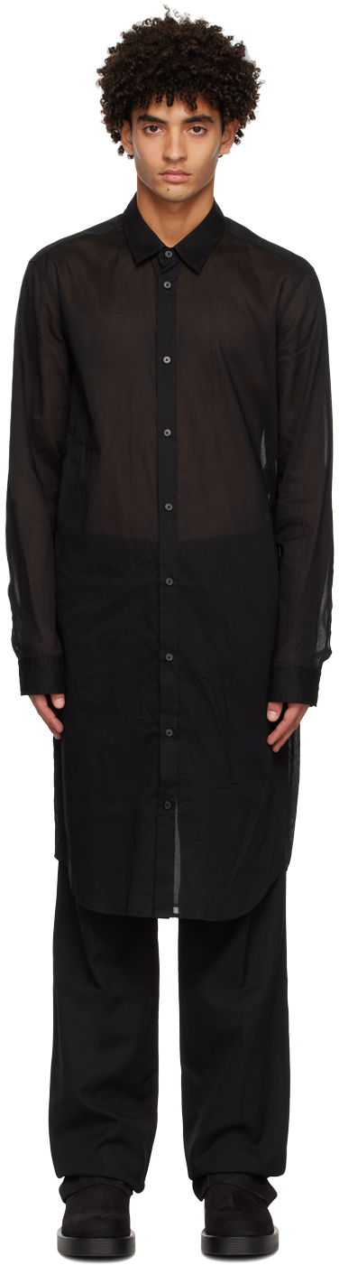 

Черная рубашка Мориса Ann Demeulemeester