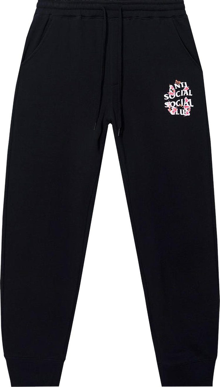 Спортивные брюки Anti Social Social Club Kkoch Sweatpants 'Black', черный