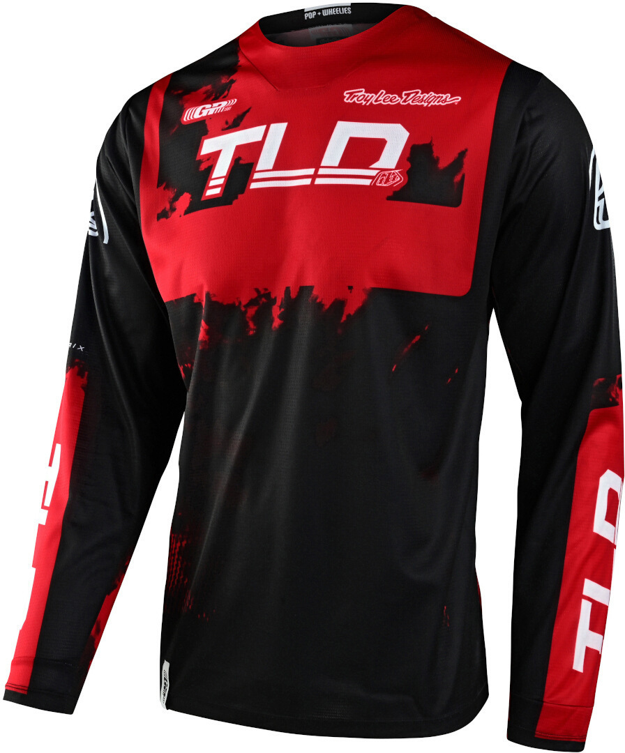 

Джерси Troy Lee Designs GP Astro 2022 Мотокросс, красно-черные