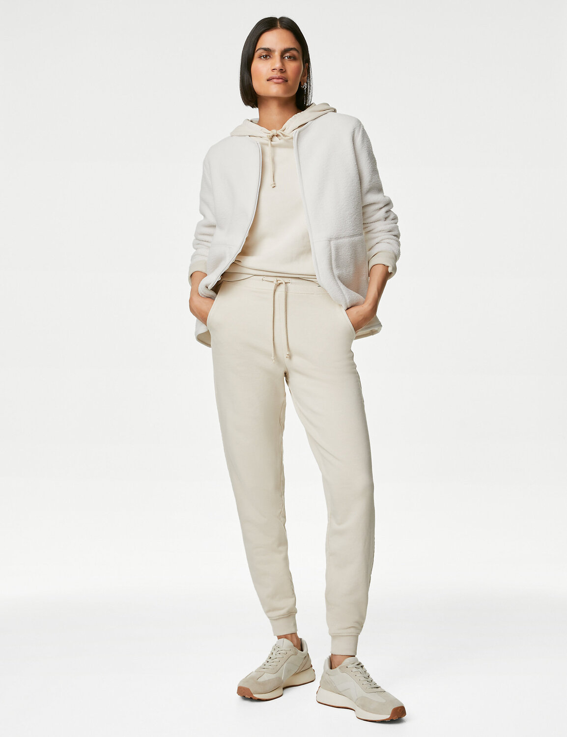 

Флисовая куртка на молнии Marks & Spencer