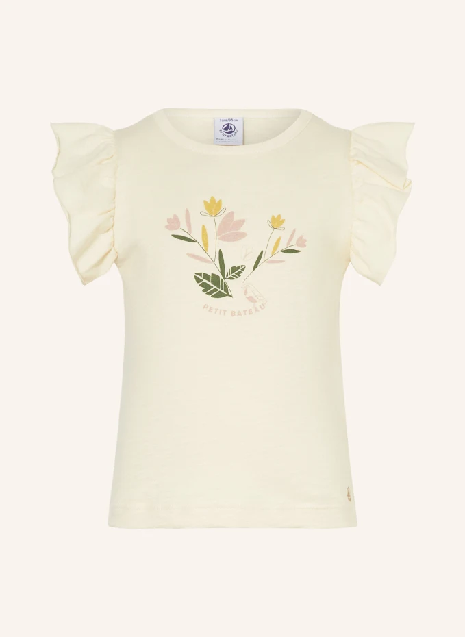 

Футболка мазарине Petit Bateau, экрю