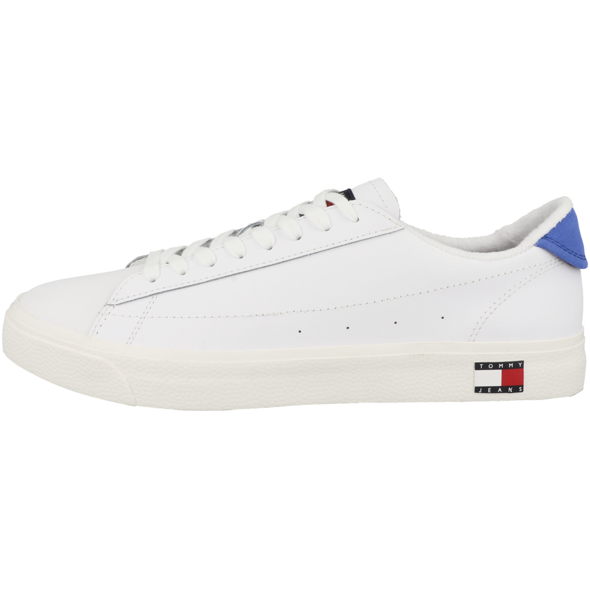 Низкие кроссовки Tommy Hilfiger low Tommy Jeans Leather Vulcanized, белый низкие кроссовки tommy hilfiger low tommy jeans lace up canvas color бежевый