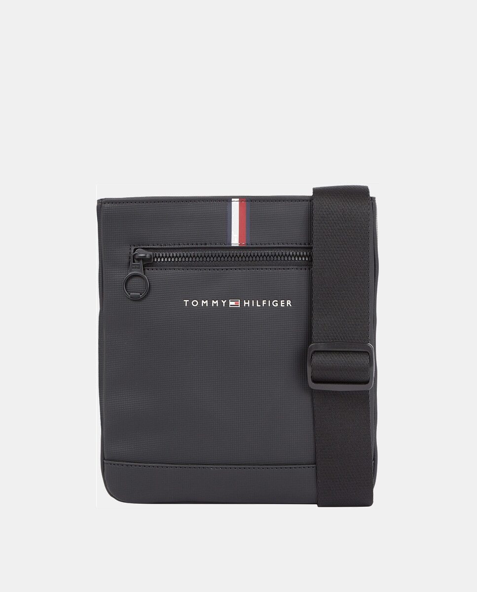 

Квадратная сумка через плечо черного цвета Tommy Hilfiger, черный