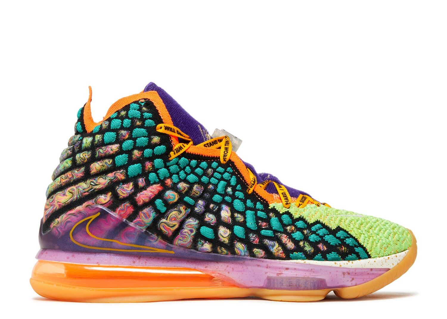 

Кроссовки Nike Lebron 17 Ep 'What The', разноцветный