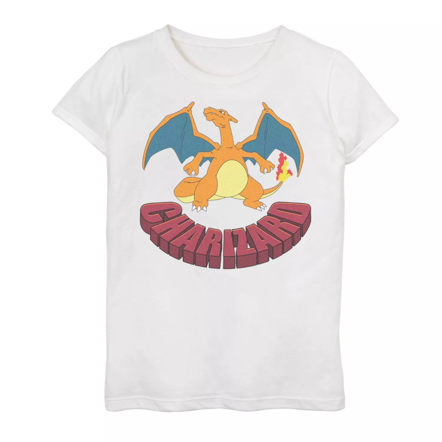 

Футболка с рисунком Pokémon Charizard для девочек 7–16 лет Licensed Character