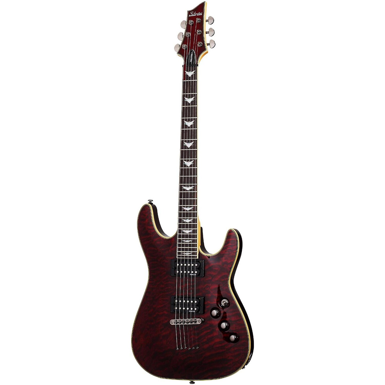 Schecter Guitar Research Omen Extreme-6 Электрогитара Black Cherry электрогитара schecter 2004 2024 2025 omen extreme 6 black cherry