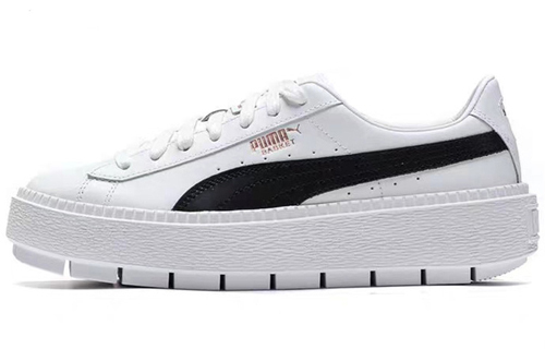 

Женские туфли для скейтбординга Puma Basket Platform Trace Luxe, белые