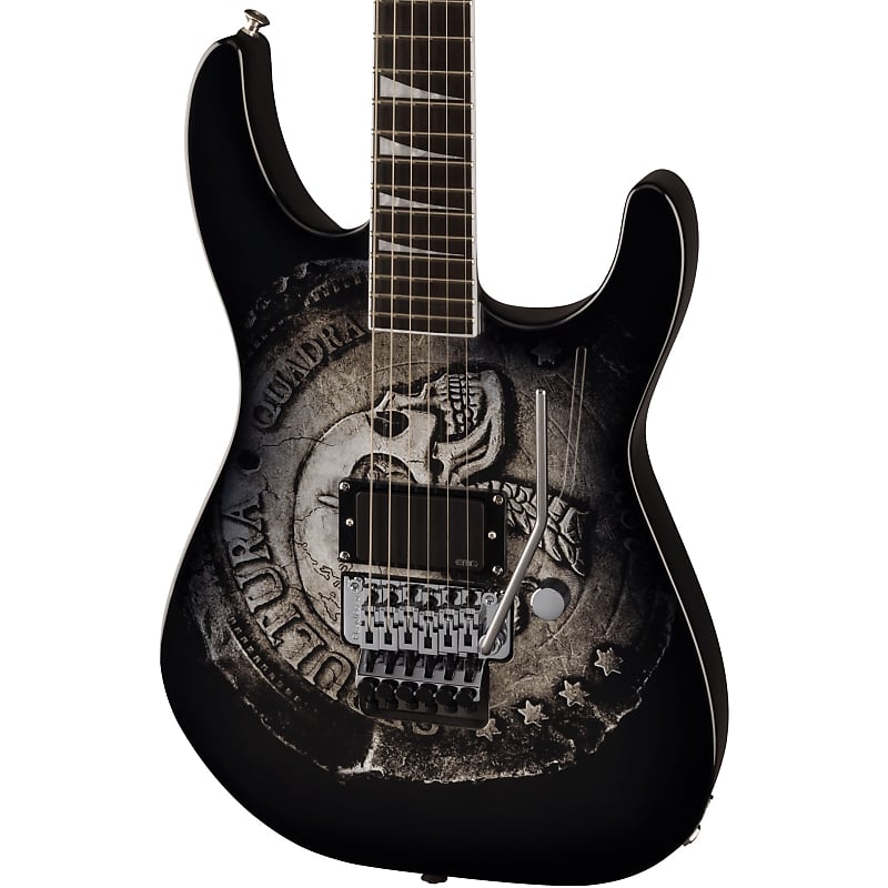 Электрогитара Jackson Pro Series Andreas Kisser Soloist Electric Guitar, Quadra