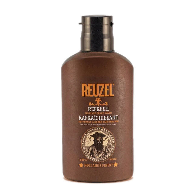 цена Reuzel Refresh No Rinse Beard Wash несмываемое очищающее средство для бороды, 100 мл