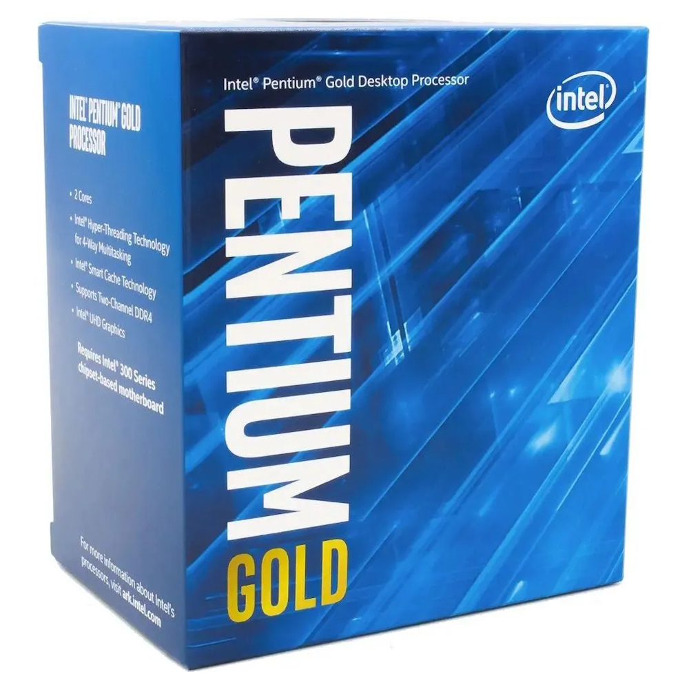 процессор intel pentium g4560 3500 мгц intel lga 1151 oem Процессор Intel Pentium Gold G5600 BOX, LGA 1151