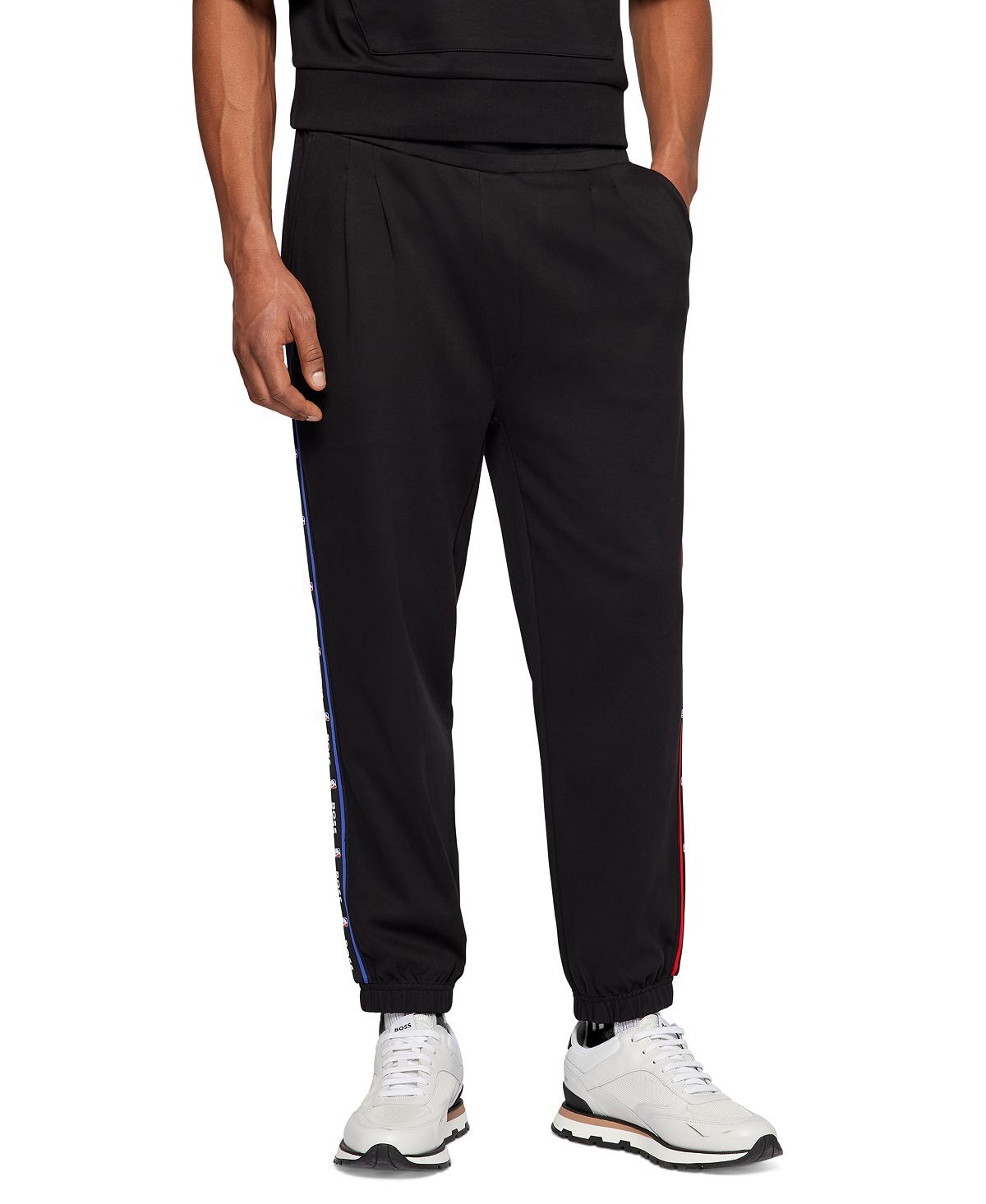 

Мужские спортивные брюки свободного кроя boss x nba Hugo Boss, черный