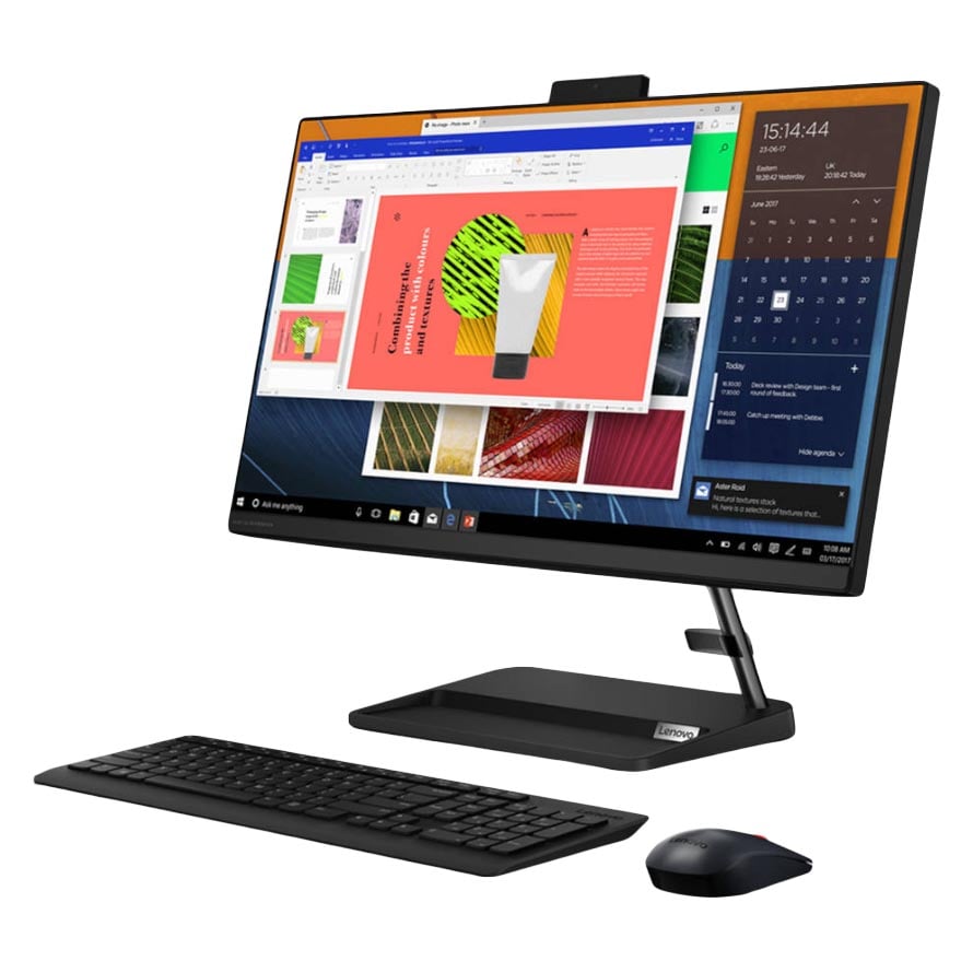 Моноблок Lenovo IdeaCentre AIO 3 27ITL6, 27″, 16Гб/512Гб, i7-1165G7, MX450, черный, английская/арабская клавиатура - фото