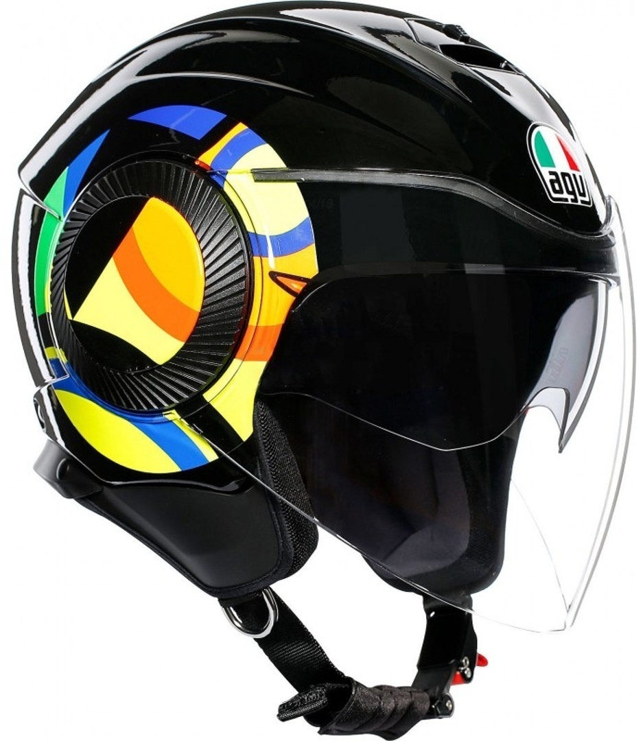

Шлем AGV Orbyt Sun & Moon 46 реактивный с рисунком