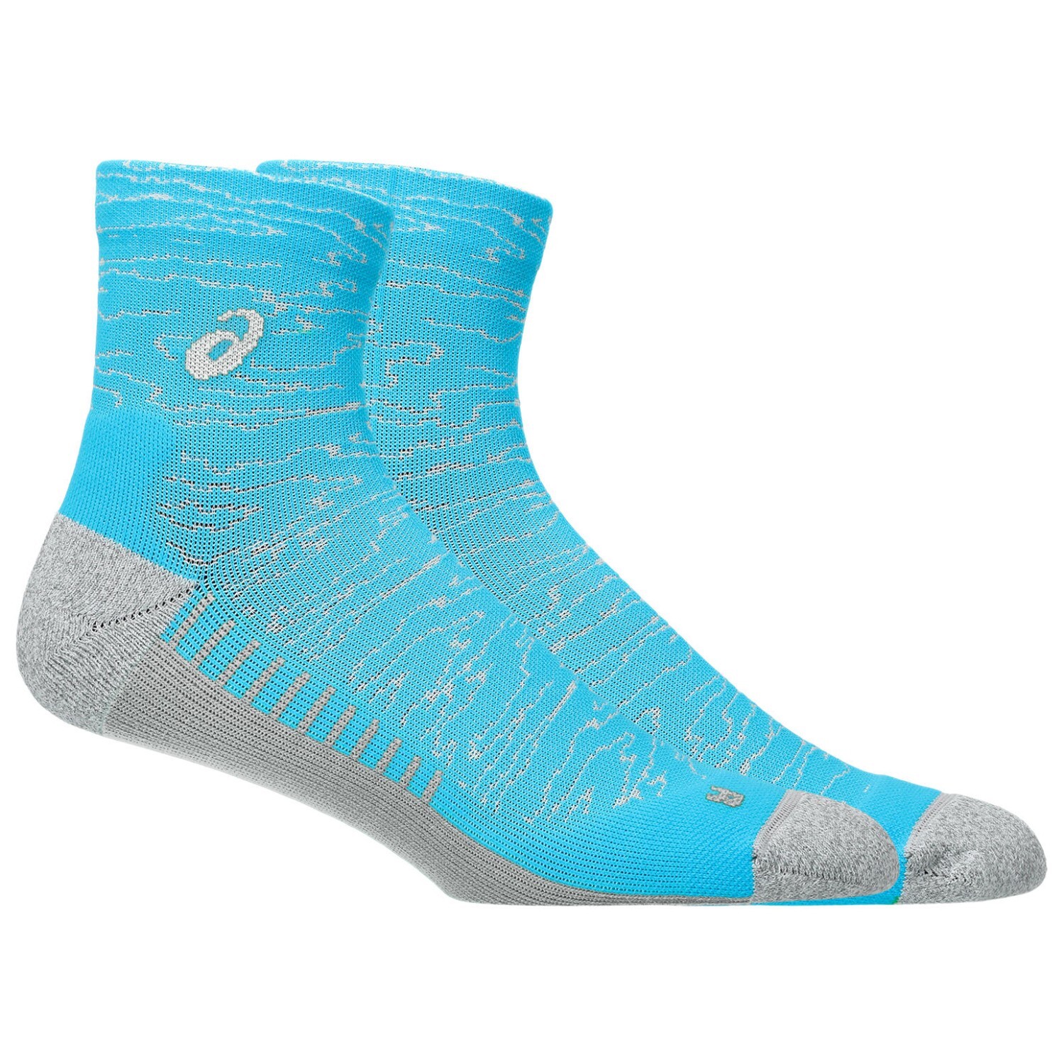 

Носки для бега Asics Performance Run Sock Quarter, цвет Digital Aqua