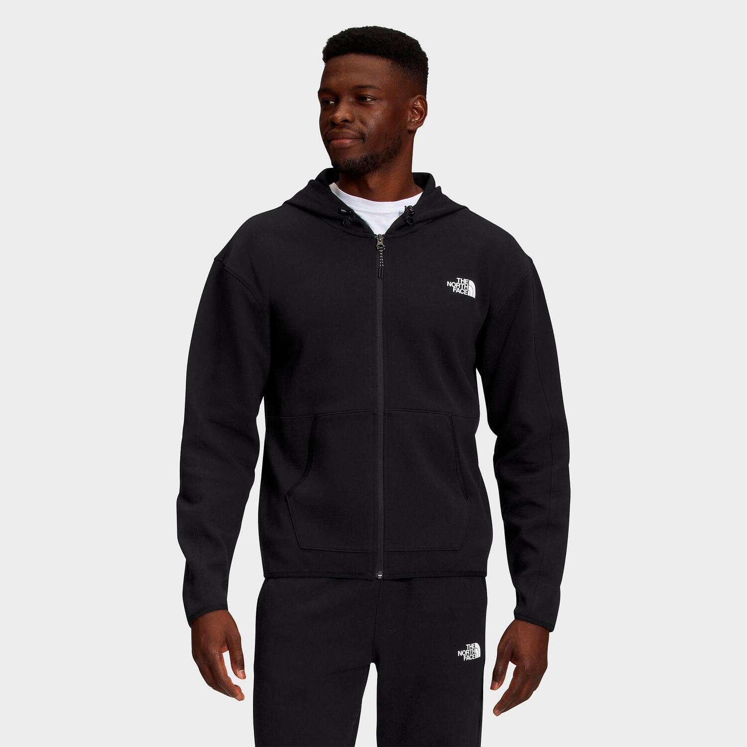 

Мужская худи с молнией во всю длину The North Face TNF Tech, черный