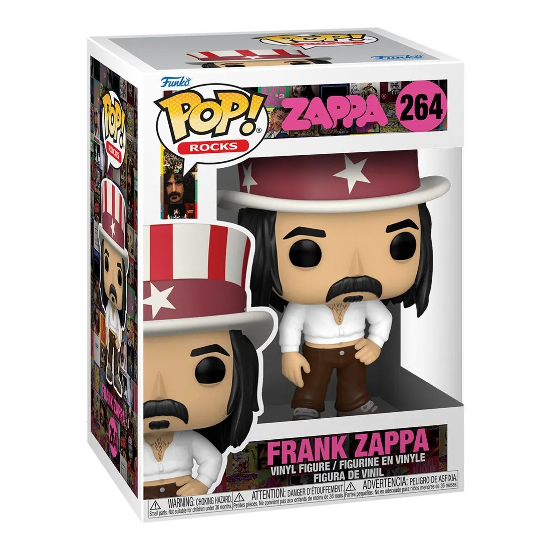 Фигурка Funko Pop! Rocks Frank Zappa фигурка криса стэплтона pop rocks funko