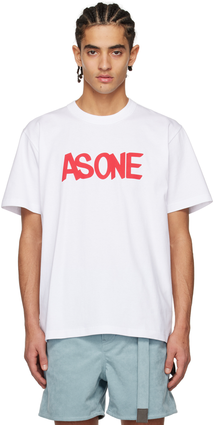 

Белая футболка \As One\"" sacai