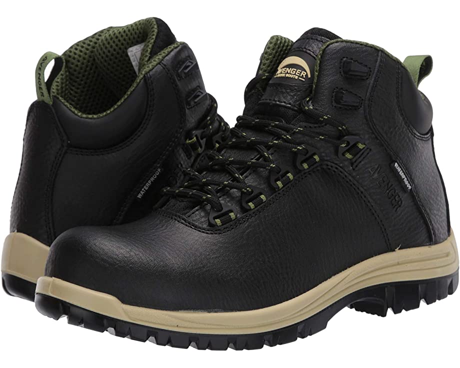 Ботинки Breaker CT Avenger Work Boots, черный кроссовки a130 avenger work boots черный