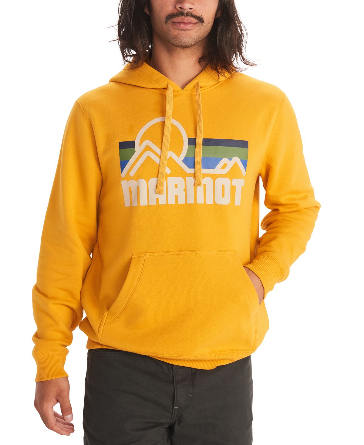 

Мужская толстовка с капюшоном coastal pullover sweatshirt Marmot, мульти