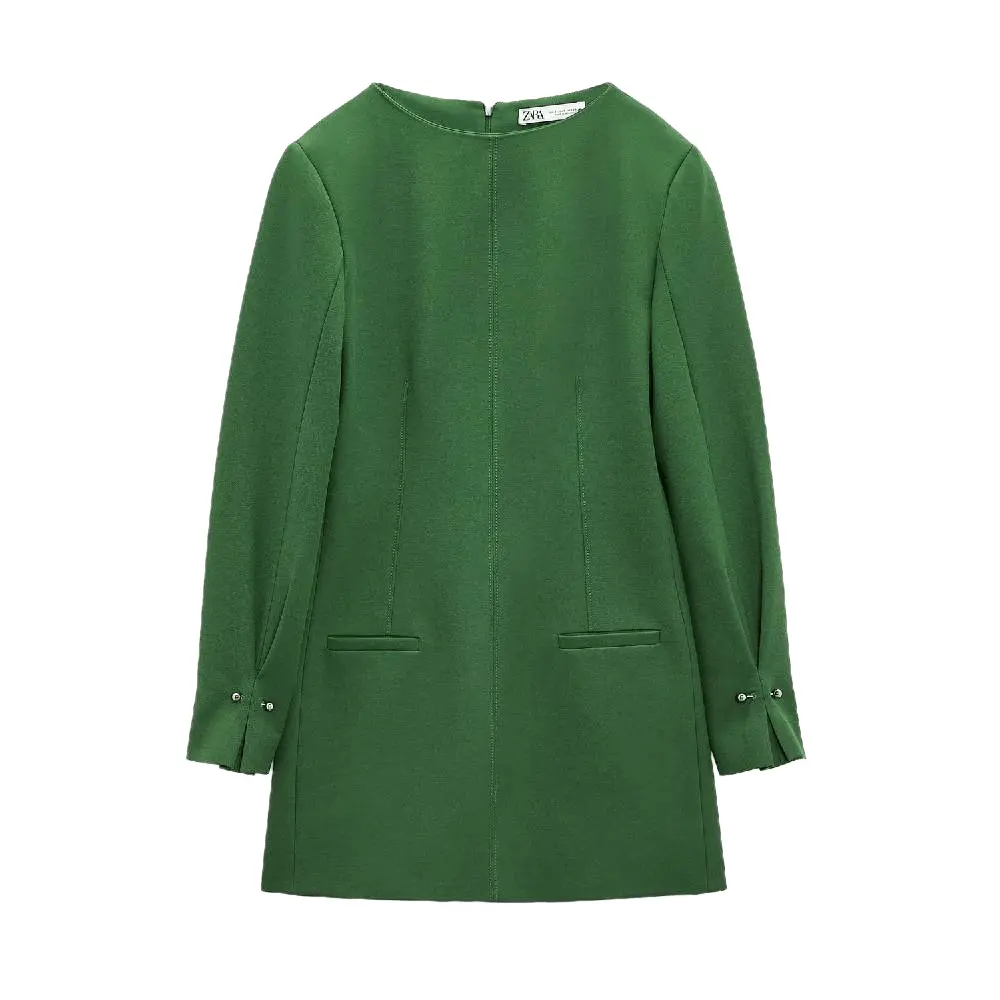 

Платье Zara, зеленый