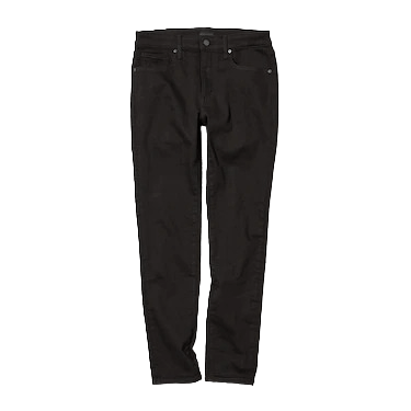 Джинсы Uniqlo Ultra Stretch Skinny (длина 84см), черный - фото