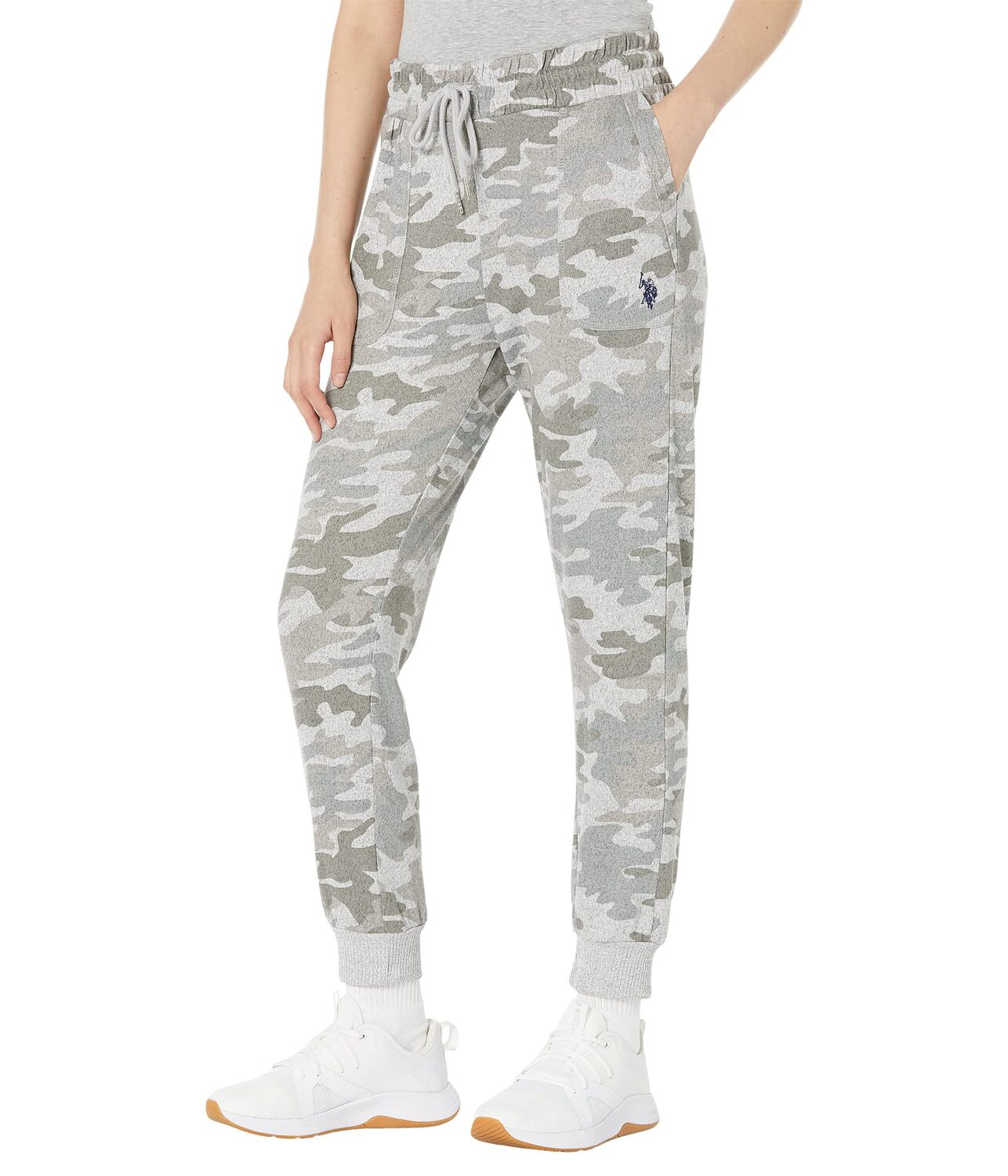 

Спортивные штаны U.S. POLO ASSN., Camo Hacci Jogger Sweatpants, Серый