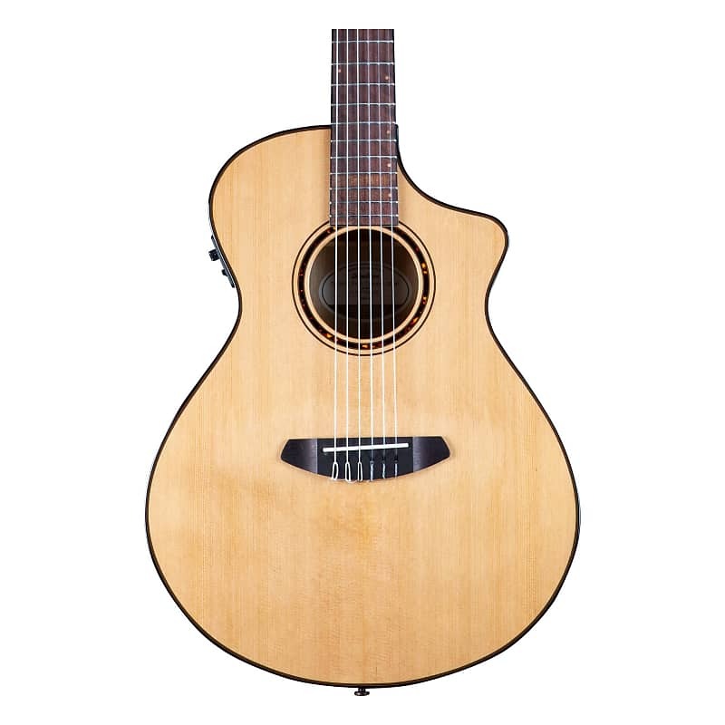 

Breedlove Pursuit Exotic S Concert Nylon CE Red Cedar Myrtlewood Acoustic Electric Guitar PSCN01NCERCMY