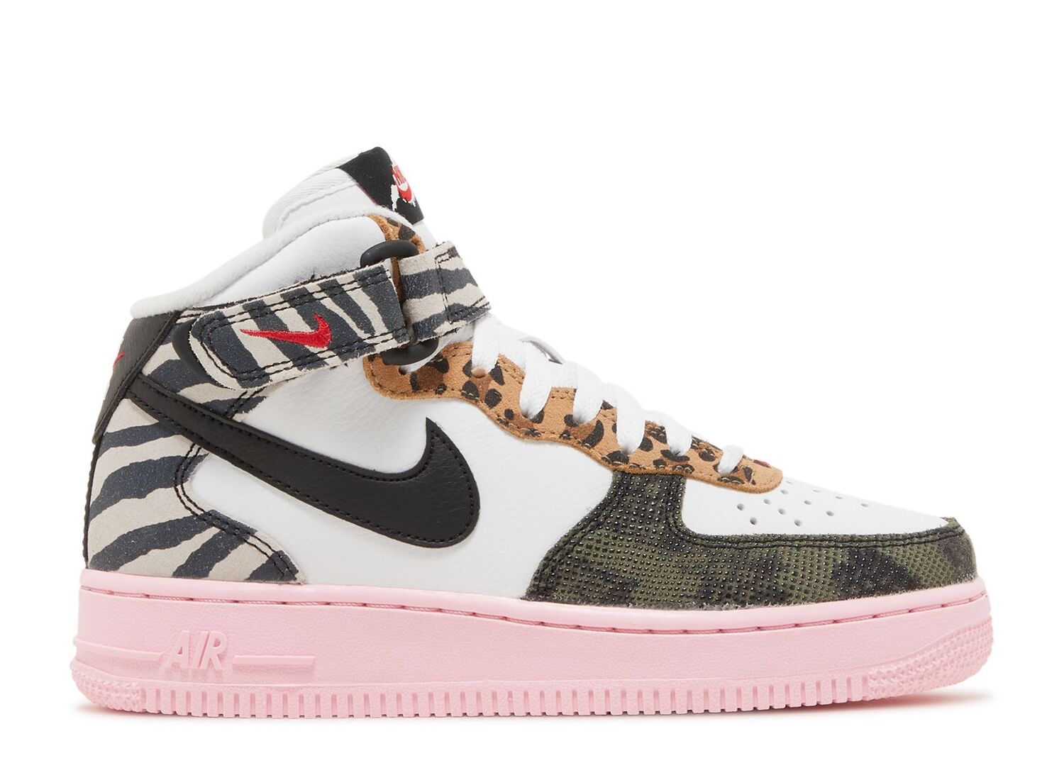 

Кроссовки Nike Wmns Air Force 1 Mid 'Tunnel Walk', разноцветный