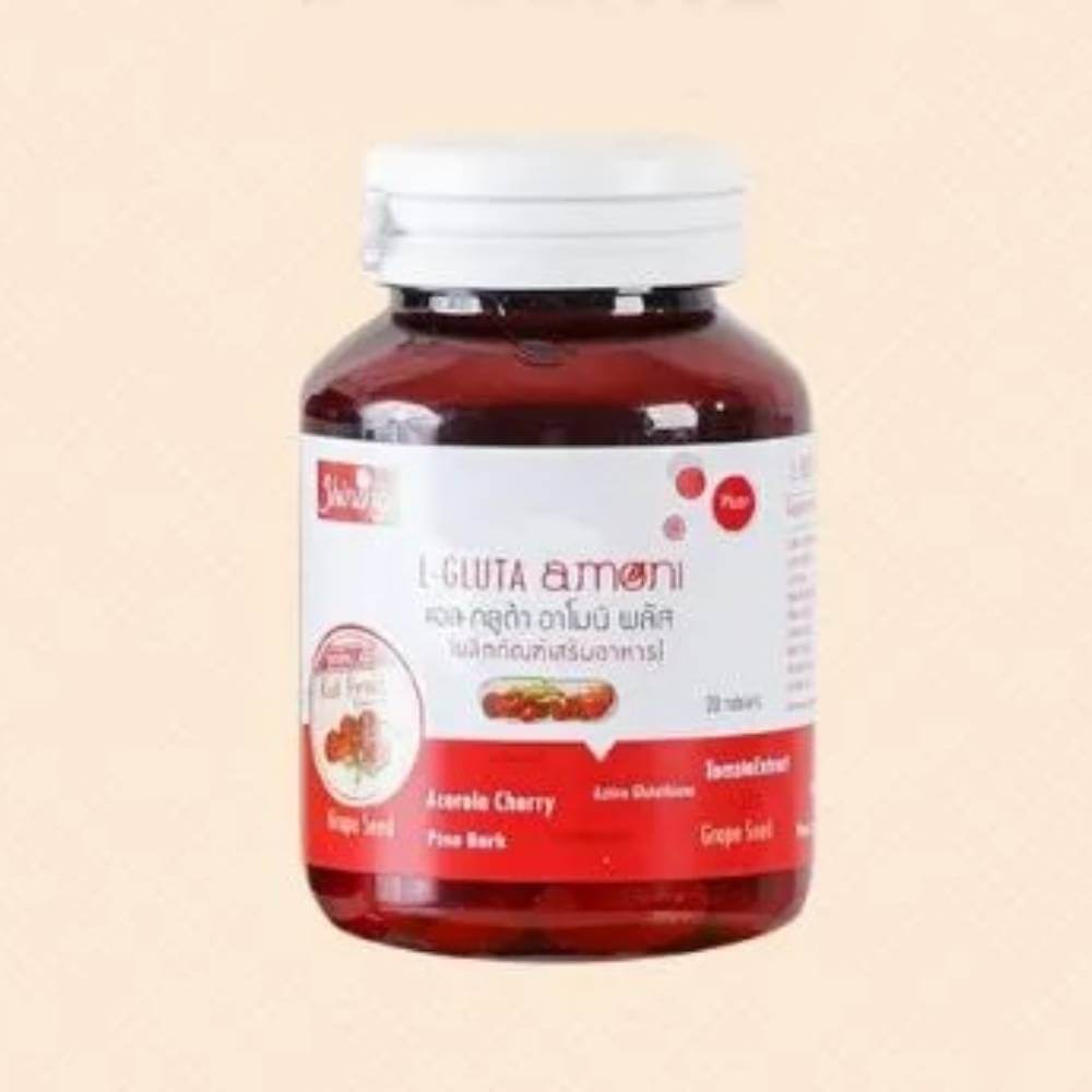 Пищевая добавка L-глутатион Shining L-Gluta Armoni, 30 таблеток бад для здоровья и долголетия elemax anti age l цистеин бетаин глицин цинк коэнзим q10 60 шт