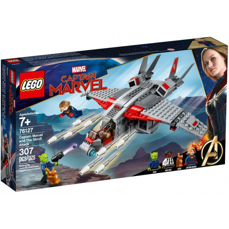 Конструктор LEGO Marvel Super Heroes 76127 Капитан Марвел: Атака скруллов