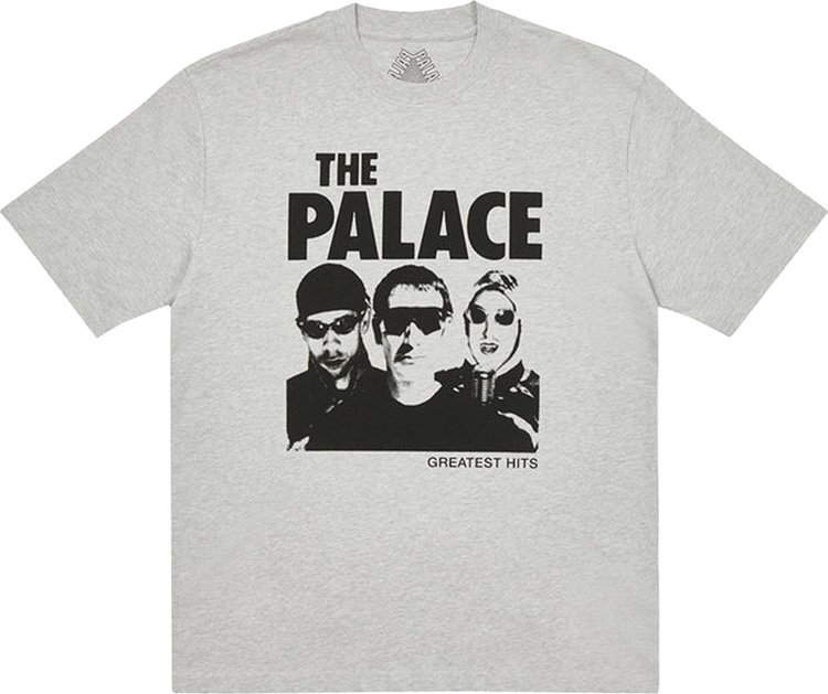

Футболка Palace Greatest Hits T-Shirt 'Grey Marl', серый