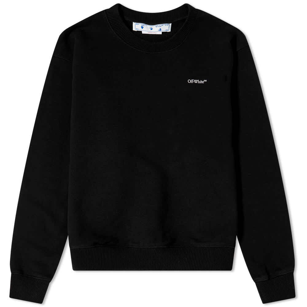 

Толстовка Off-White Floral Arrow Logo Crew Sweat