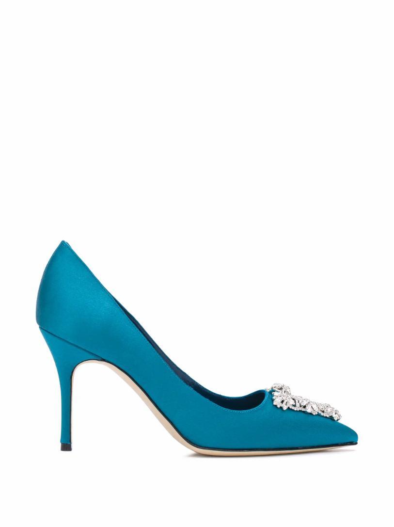 

Сатиновые туфли Trina Manolo Blahnik
