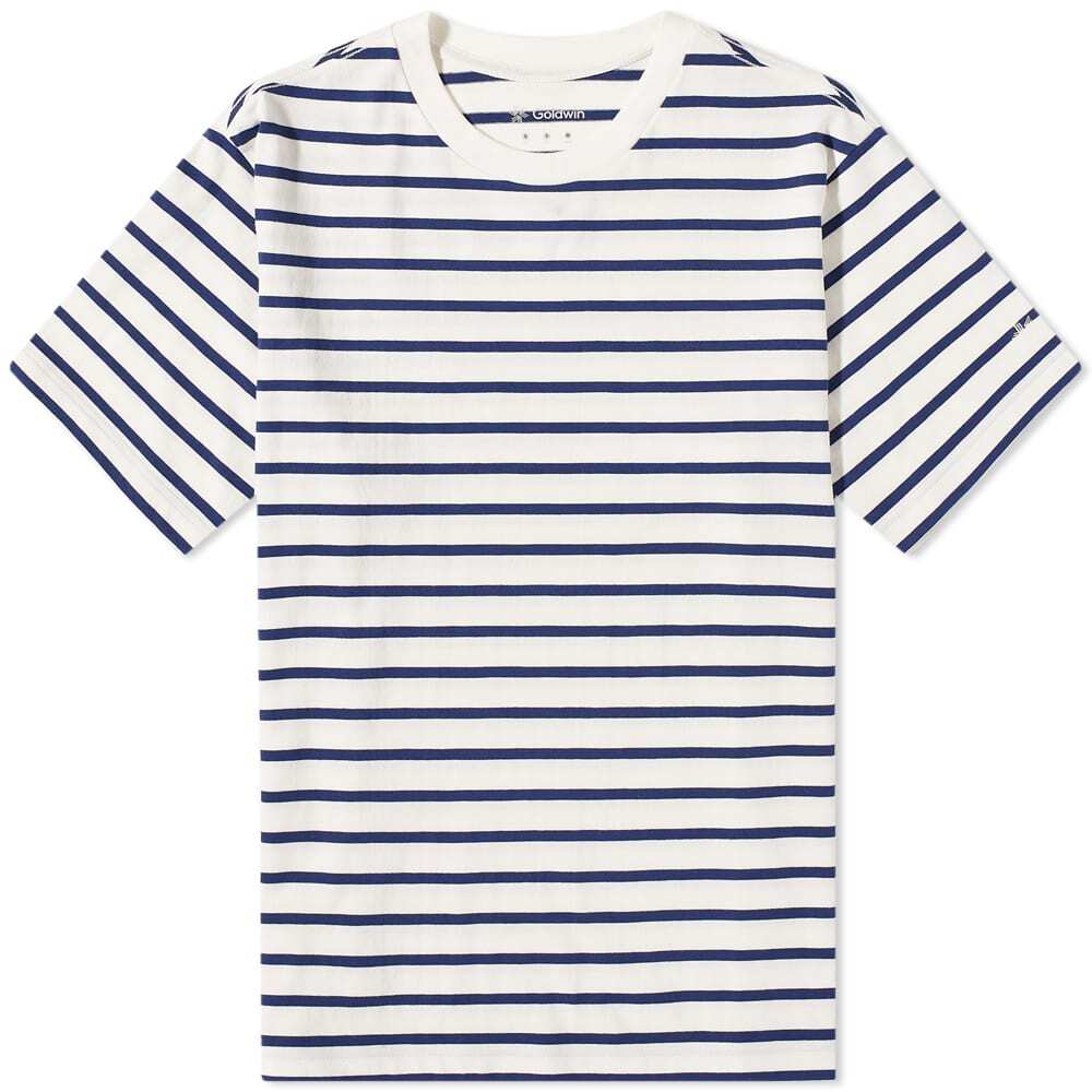 

Футболка Goldwin Horizontal Stripe Tee, Синий
