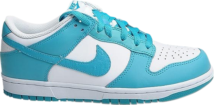 Лимитированные кроссовки Nike Dunk Low 'Ostrich Pack - Mineral Blue', белый - фото