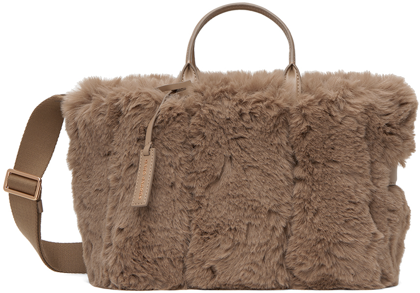

Бежевая мини-тоут с короткими ручками 'Year Of Rabbit' Marc Jacobs