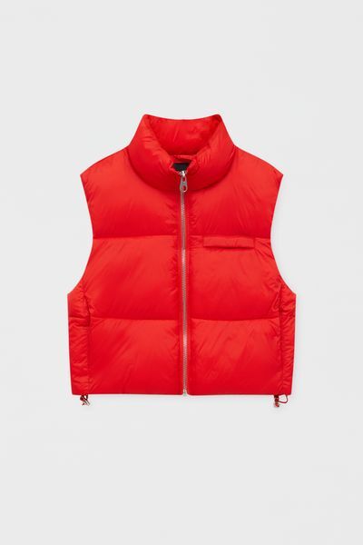 

Стеганый укороченный жилет PULL&BEAR