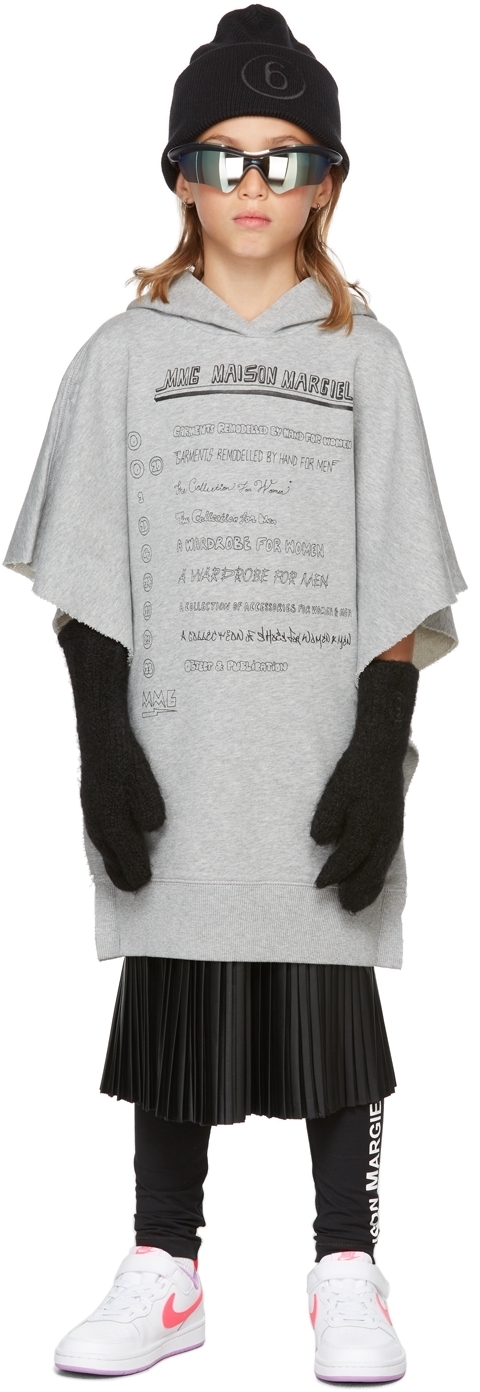 

Детские леггинсы с логотипом из джерси MM6 Maison Margiela
