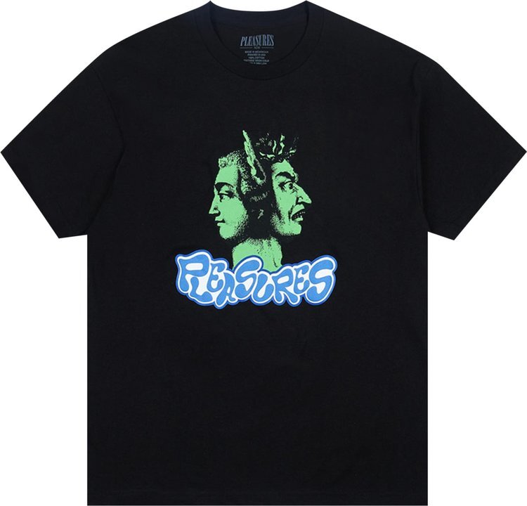 

Футболка Pleasures Two Face T-Shirt 'Black', черный