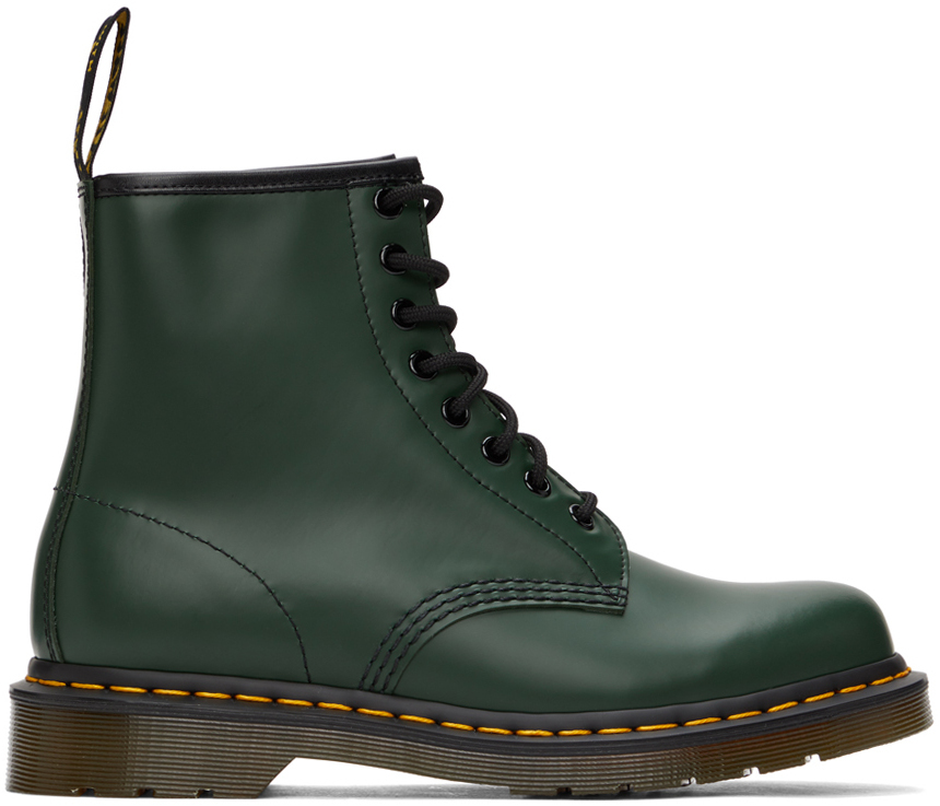 

Зеленые ботинки Smooth 1460 Dr. Martens