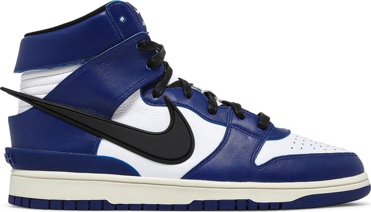 Кроссовки Nike AMBUSH x Dunk High 'Deep Royal', синий - фото