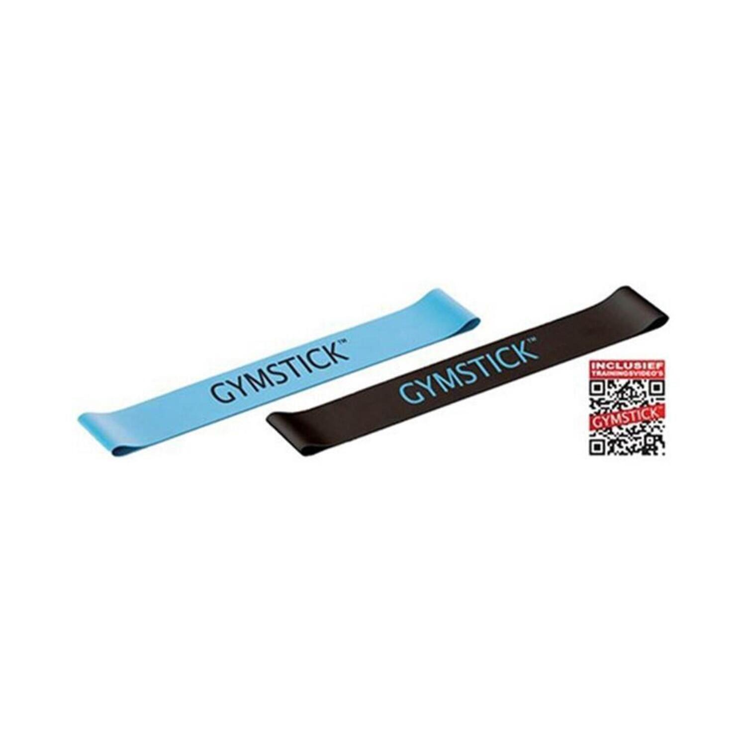 

Gymstick Active Mini Bands Set 2 штуки - С видео упражнениями, синий